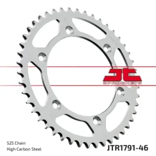 Corona moto JT Sprockets de acero de 46 dientes JTR1791.46