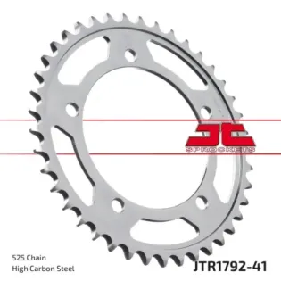 Corona moto JT Sprockets de acero de 41 dientes JTR1792.41