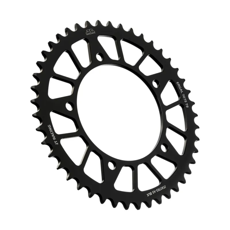 Corona moto JT Sprockets 45 dientes P.520 aluminio negro JTA1793.45BLK