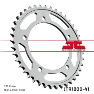 Corona moto JT Sprockets de acero de 41 dientes JTR1800.41