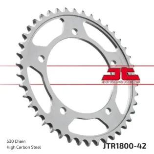 Corona moto JT Sprockets de acero de 42 dientes JTR1800.42