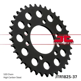 Corona moto JT Sprockets de acero de 37 dientes JTR1825.37