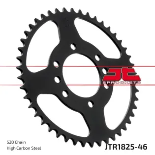 Corona moto JT Sprockets de acero de 46 dientes JTR1825.46