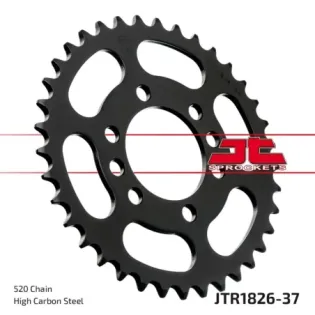 Corona moto JT Sprockets de acero de 37 dientes JTR1826.37