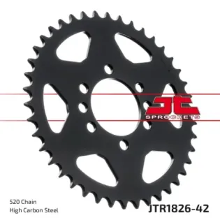 Corona moto JT Sprockets de acero de 42 dientes JTR1826.42