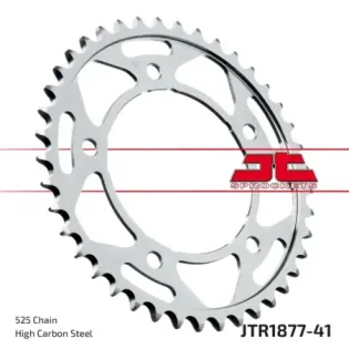 Corona moto JT Sprockets de acero de 41 dientes JTR1877.41