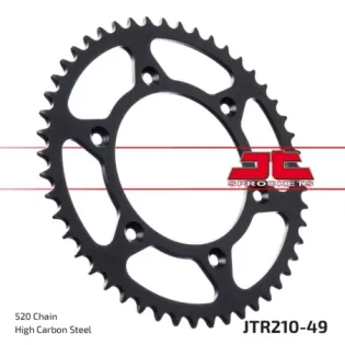 Corona moto JT Sprockets de acero de 49 dientes JTR210.49