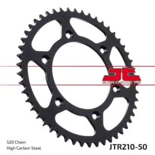 Corona moto JT Sprockets de acero de 50 dientes JTR210.50