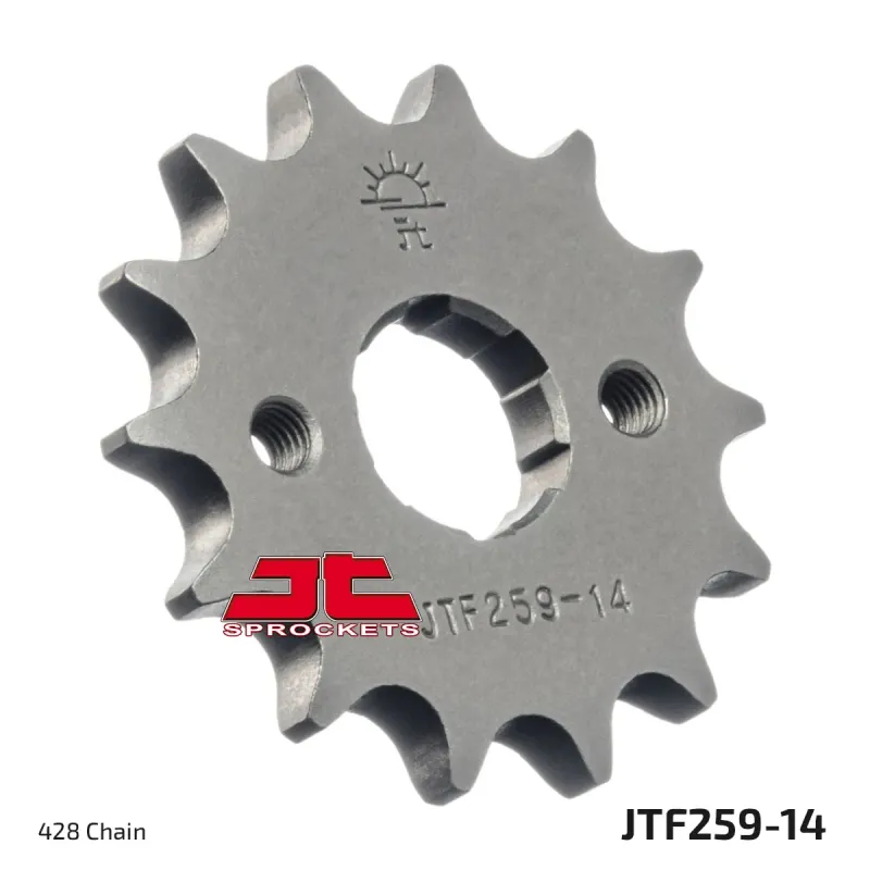 Piñón moto JT Sprockets acero 14 dientes JTF259.14