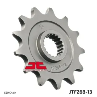 Piñón de moto JT Sprockets acero 13 dientes P.520 JTF268.13