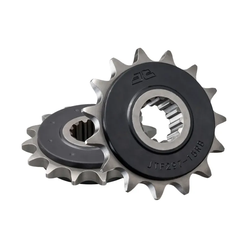Piñón moto JT Sprockets acero 15 dientes JTF297.15RB