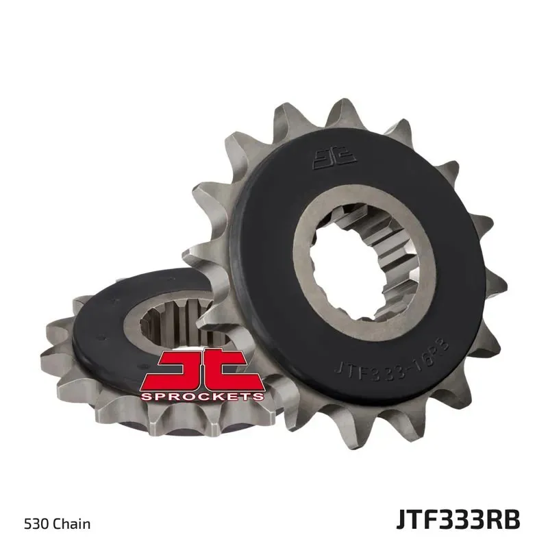 Piñon con goma 15 dientes JT Sprockets JTF333.15RB