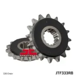 Piñon con goma 15 dientes JT Sprockets JTF333.15RB