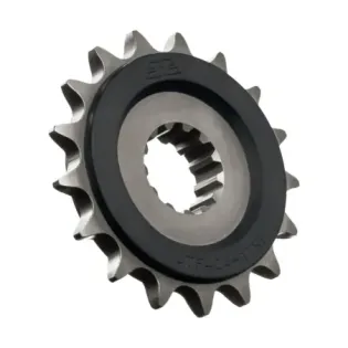 Piñón de moto JT Sprockets con goma 17 dientes P.525 JTF404.17RB