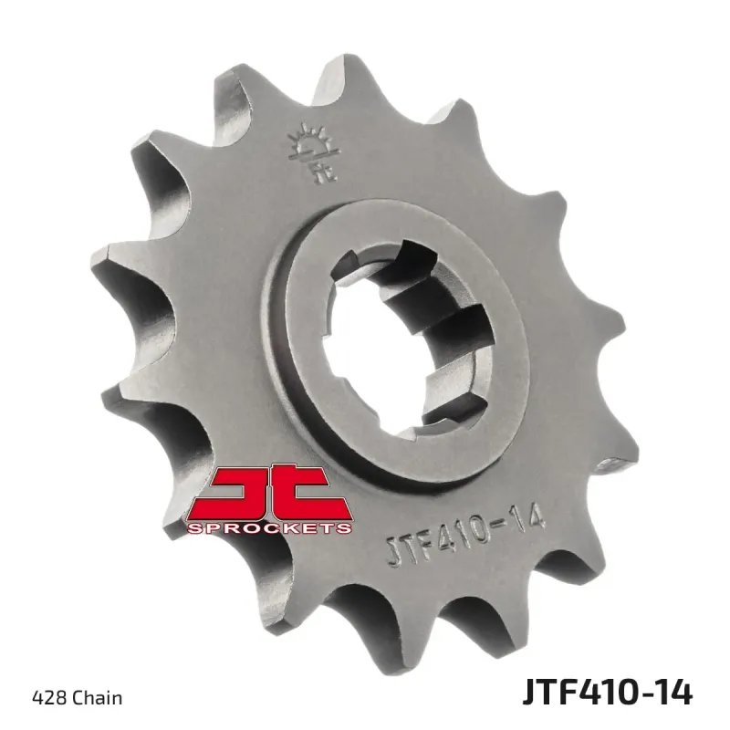 Piñón moto JT Sprockets acero 14 dientes JTF410.14