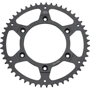 Corona moto JT Sprockets de acero de 43 dientes 450843JTS