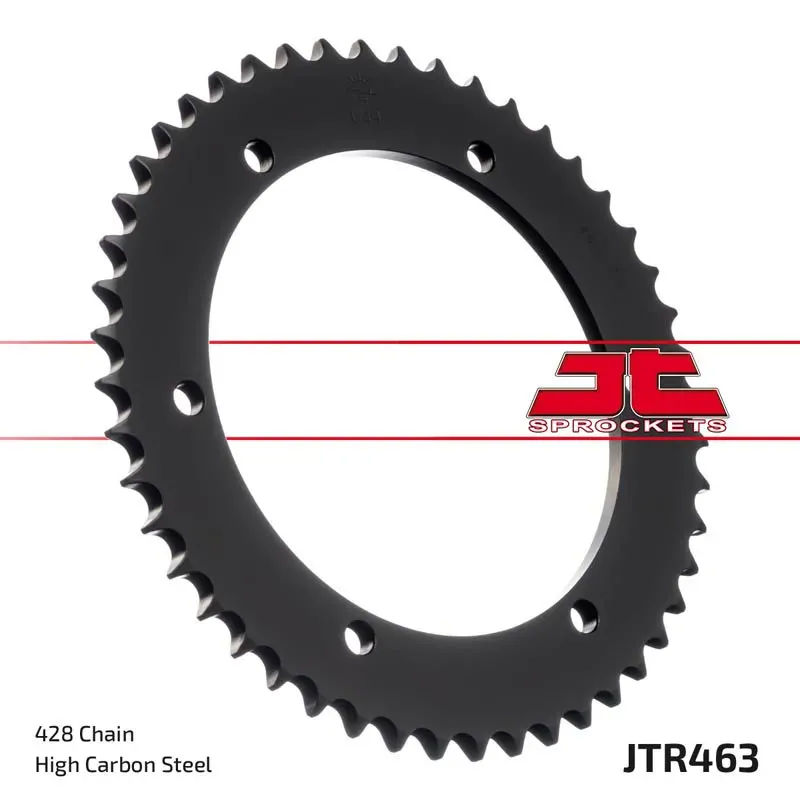 Corona moto JT Sprockets de acero de 49 dientes 46349JTS