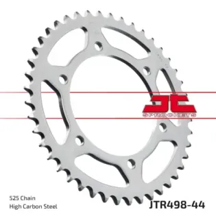 Corona moto JT Sprockets de acero de 44 dientes JTR498.44
