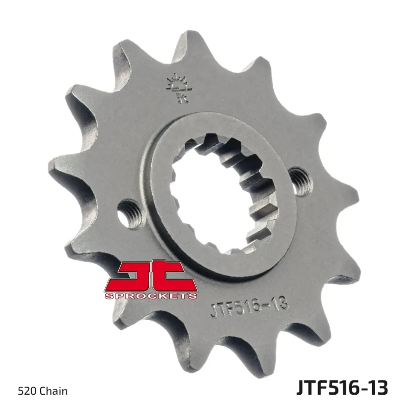 Piñón de moto JT Sprockets acero 13 dientes P.520 JTF516.13