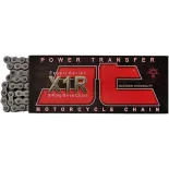 Cadena de moto JT Sprockets 530X1R 112 eslabones 530X1R112RLJTS
