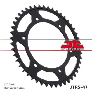 Corona moto JT Sprockets de acero de 47 dientes JTR5.47
