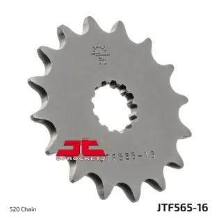 Piñón de moto JT Sprockets acero 16 dientes P.520 JTF565.16