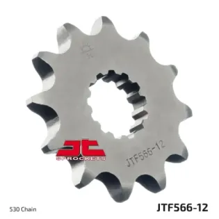 Piñón moto JT Sprockets acero 12 dientes JTF566.12