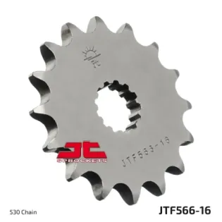 Piñón de moto JT Sprockets acero 16 dientes P.530 JTF566.16