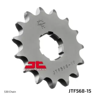 Piñón moto JT Sprockets acero 15 dientes JTF568.15