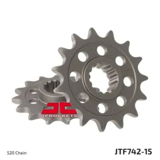 Piñón moto JT Sprockets acero 15 dientes JTF742.15