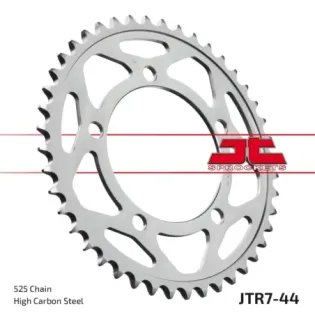 Corona moto JT Sprockets de acero de 44 dientes JTR7.44
