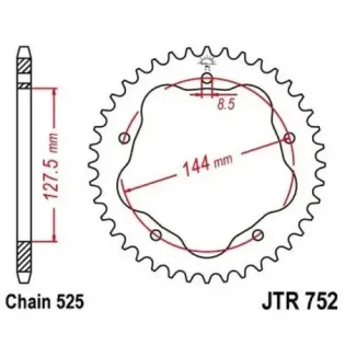 Corona aluminio 75238ALJTS
