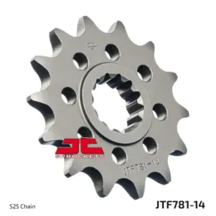 Piñón de moto JT Sprockets acero 14 dientes P.525 JTF781.14