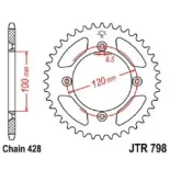 Corona de aluminio JT Sprockets 79852ALJTS