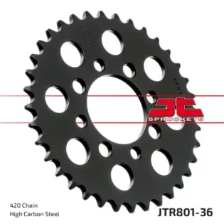Corona moto JT Sprockets de acero de 36 dientes JTR801.36