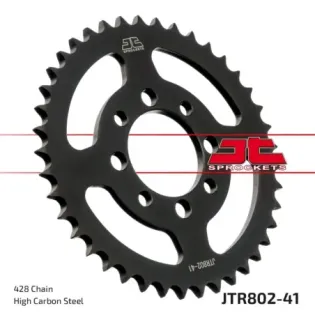 Corona moto JT Sprockets de acero de 41 dientes JTR802.41