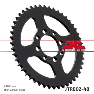 Corona moto JT Sprockets de acero de 48 dientes JTR802.48
