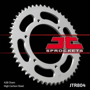 Corona moto JT Sprockets de acero de 57 dientes JTR804.57