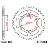 Corona moto JT Sprockets de acero de 57 dientes JTR804.57