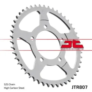 Corona moto de acero Jt Sprockets JTR807.48