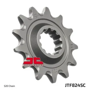 Corona moto JT Sprockets autolimpiable con 13 dientes JTF824.13SC