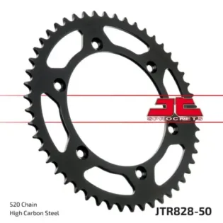 Corona moto JT Sprockets de acero de 52 dientes JTR828.52