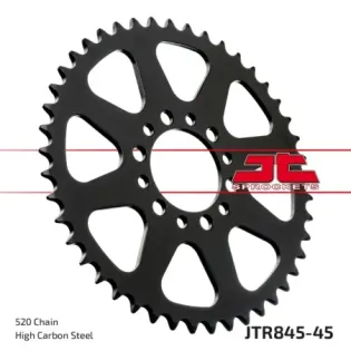 Corona moto JT Sprockets de acero de 45 dientes JTR845.45