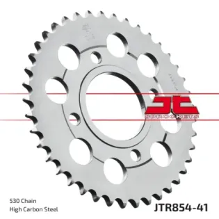 Corona moto JT Sprockets de acero de 41 dientes JTR854.41