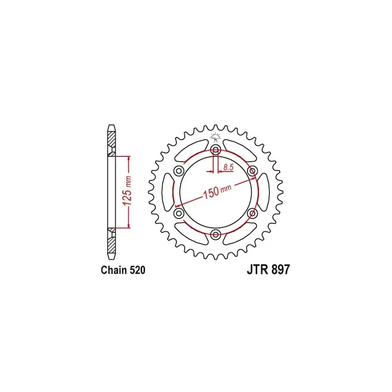 corona JT Sprockets 89740JTS