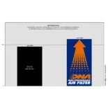 Filtro de aire DNA para CF Moto Z Force 800 R-CF8AT24-ZF