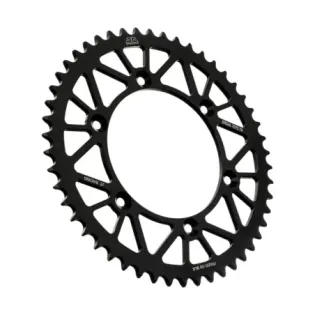 Corona moto JT Sprockets de aluminio de 50 dientes JTA251.50BLK