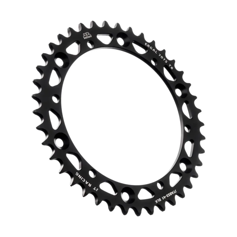 Corona moto JT Sprockets de aluminio de 41 dientes JTA853.41BLK
