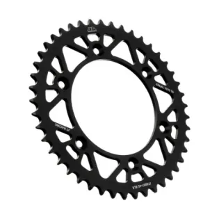 Corona moto JT Sprockets 45 dientes P.520 aluminio negro JTA897.45BLK