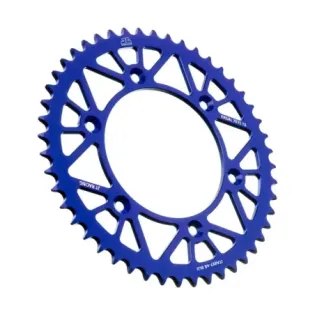 Corona moto JT Sprockets de aluminio de 48 dientes JTA897.48BLU